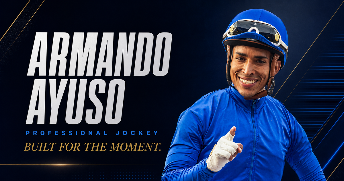 Armando Ayuso professional jockey website